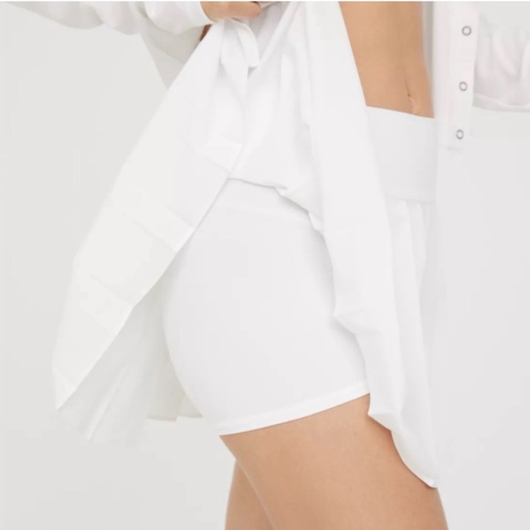 Aerie Offline pleated Tennis Skort White size XL - Picture 2 of 13